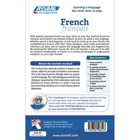 French, learn French with Assimil.